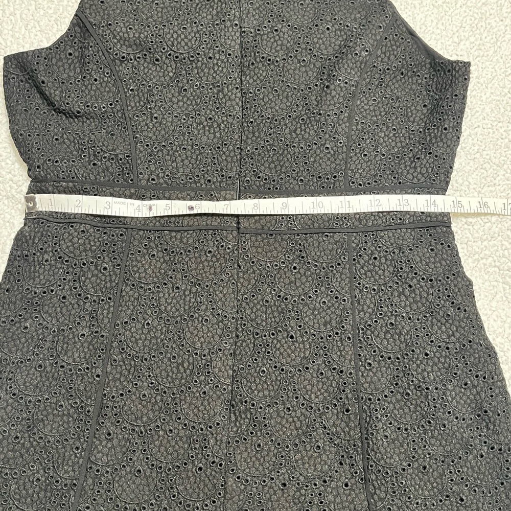 Ann Taylor Black Lace A-line Dress - Picture 8 of 12
